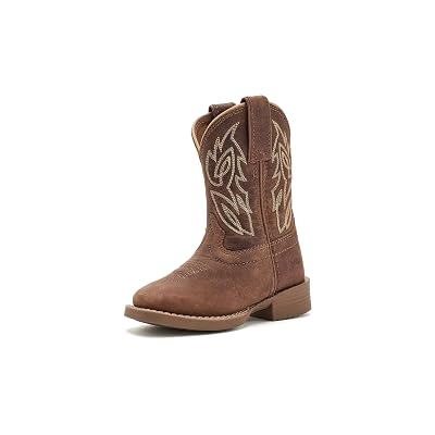 Botas Vaqueras Occidentales Justin Canter Junior para Niños - Duraderas, Cómodas y Estilosas