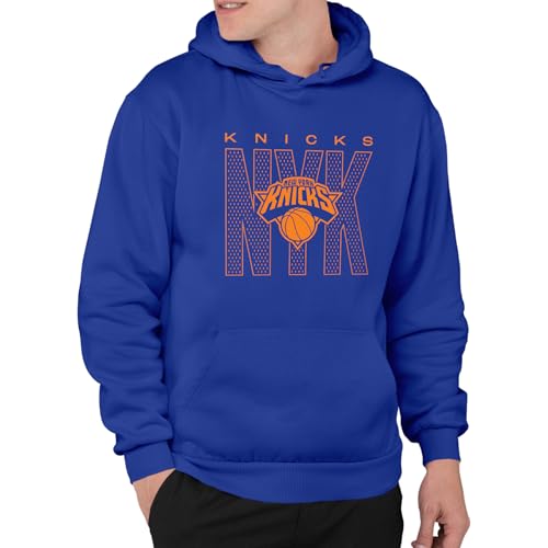 Junk Food NBA - New York Knicks City Mesh Sudadera para Adulto Azul Real