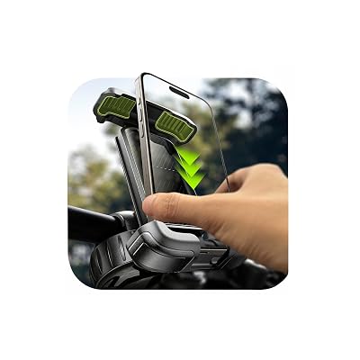 Soporte para Teléfono LISEN para Bicicleta, [Instalación Súper Fácil] Soporte de Teléfono para Motocicleta Accesorio para Bicicleta Eléctrica