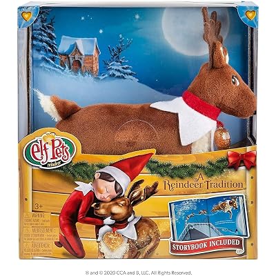 The Elf on the Shelf - Mascotas Elfas Reno Libro y Peluche