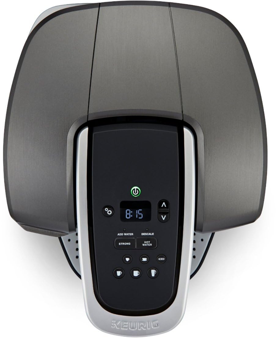 Cafetera Keurig K-Elite para una taza con cápsulas K-Cup y función de café helado