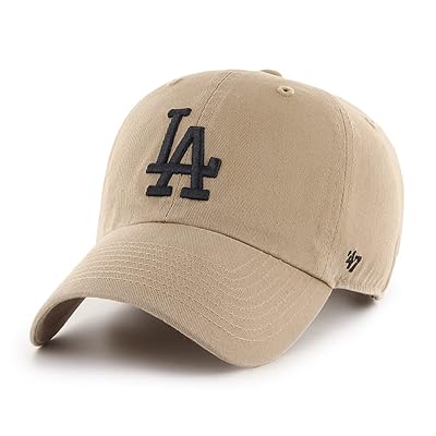 Gorro de Ajuste '47 Los Angeles Dodgers Clean Up Dad Hat - Khaki/Black