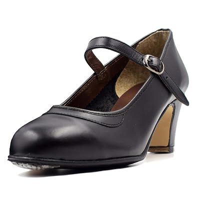 Zapatos de Flamenco Ole Ole Flamenco para Mujer con Clavos, Zapatos de Danza Folklorico para Principiantes