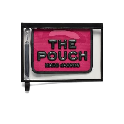 Marc Jacobs, Mujer, The Clear Large Pouch, Negro, Talla Única