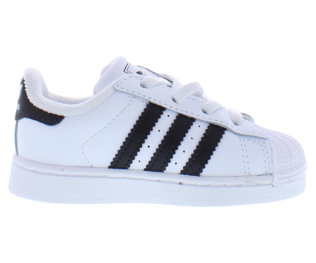 adidas Originals Superstar II - Niños Pequeños (JH9984, Negro/Blanco) Talla 8