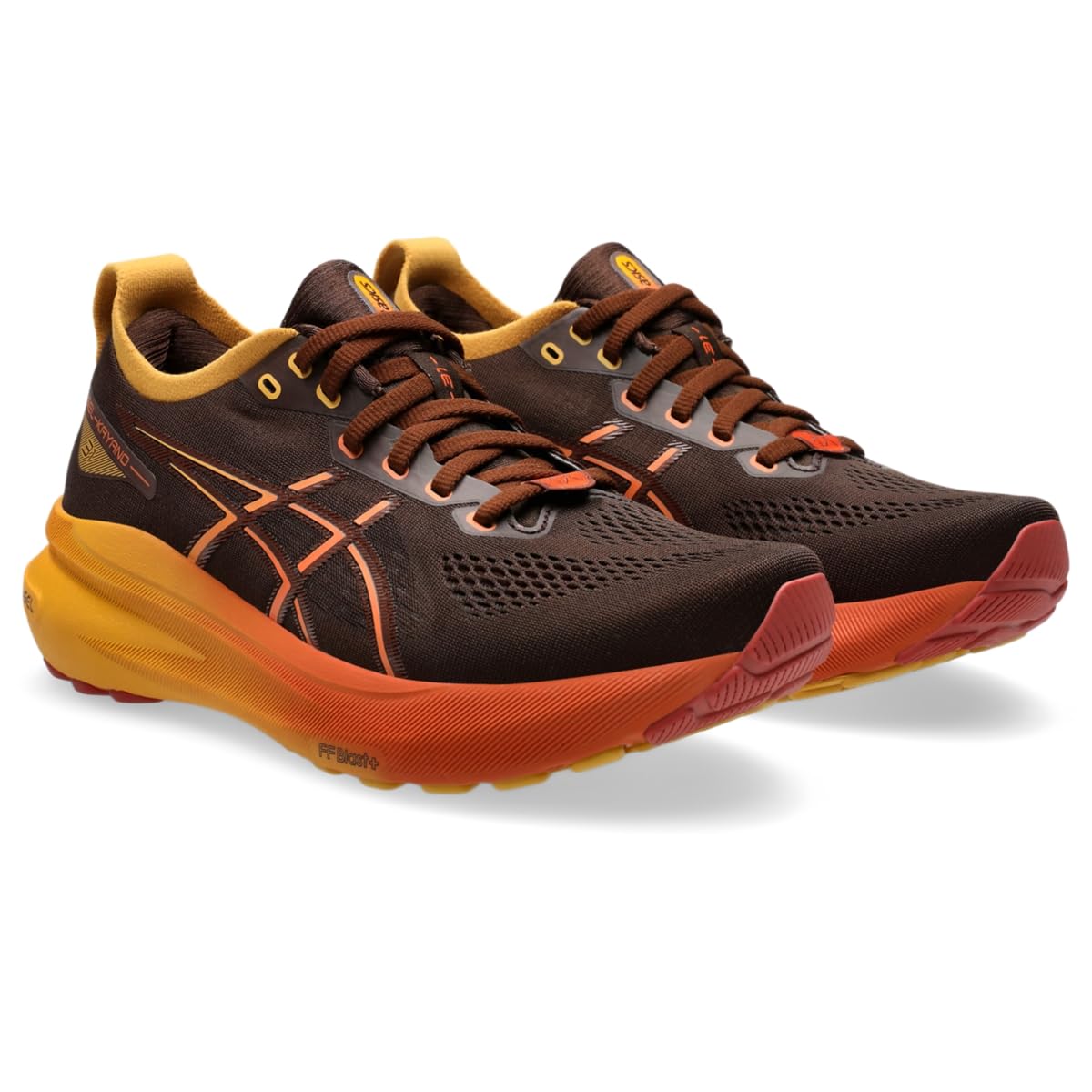 Zapatillas de Running ASICS Women's Gel-Kayano 31, 5.5, Coffee/NOVA Orange