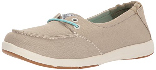 Columbia PFG Women's Women's DelrayTM PFG Shoe, British tan, Gulf Stream, 9.5 Regular US