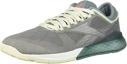 Reebok Women's Nano 9 Cross Trainer, Cool Shadow/Storm Glow/Silver, 5.5 M US