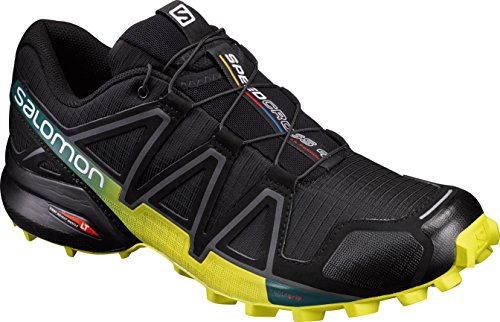 Zapato Atlético Salomon Speedcross 4 para Hombre, Negro, 13 M US