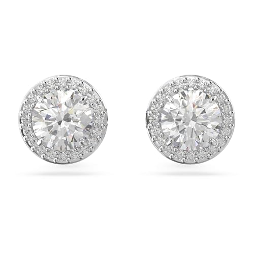 Aretes Swarovski Constella Pierced Stud, Cristales Blancos con Acabado Rodio Se