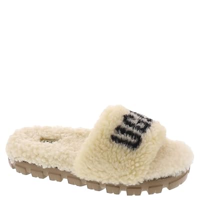 Pantufla UGG Women's Cozetta Curly Graphic, Natural, 9