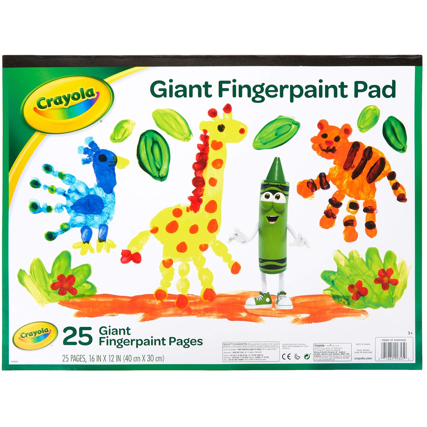 Papel para Pintar Crayola, 25 pág