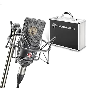 Neumann TLM 103-MT-Set | Micrófono de Condensador para Estudio de Diafragma Grande en Blanco, Conjunto Mono