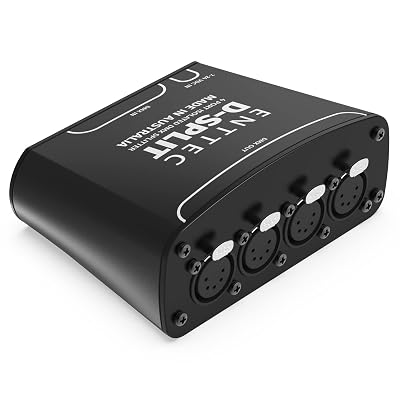 Enttec D-Split 70579 DMX Divisor / Aislador Aislado de 4 Puertos (5-Pin)