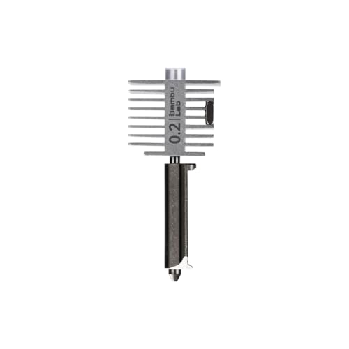 Boquilla Bambu Lab Hot End 0.2mm Acero Inoxidable Compatible con Modelos A1 / A1 mini / A2L
