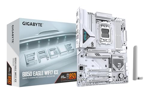 Placa Base Gigabyte B850 EAGLE WIFI7 ICE - Para CPUs AMD Ryzen 9000 Series, 8+2+2 Ph