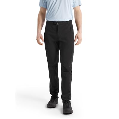 Pantalón Arc'teryx Gamma SL para Hombre | Pantalón de Senderismo Ultraligero, Resistente al Clima | Negro