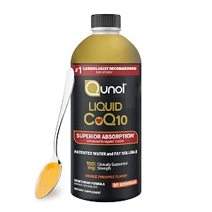 Qunol Liquid CoQ10 100mg, Absorción Superior, Antioxidante, 30 Onzas