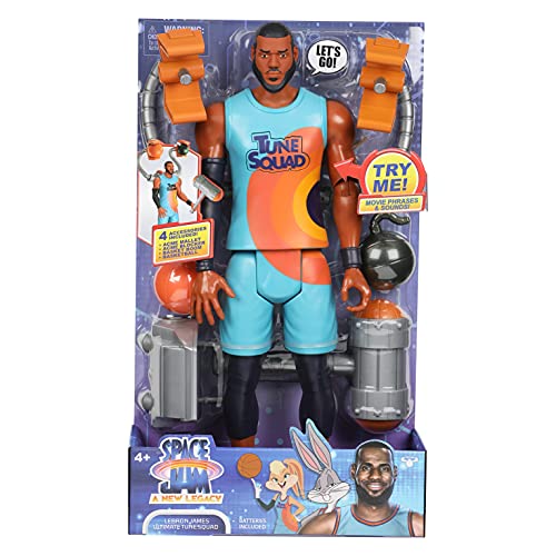 Space Jam: A New Legacy - Lebron James Ultimate Tune Squad Figura de Acción 12"