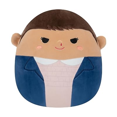 Squishmallows Original "Stranger Things" 10-Inch Eleven - Official Jazwares Plus