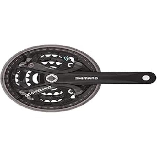 Shimano Black 8-velocita, FC-M361 Conjunto de Platos 42/32/22d 170 mm + PARAC