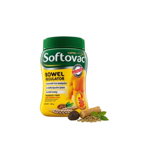 Softovac Regulador Intestinal 100% Activos Naturales: Fórmula Alta en Fibra enriquecida con