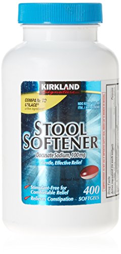 Kirkland Signature Suavizante de Heces 100 mg, 400 Cápsulas Blandas