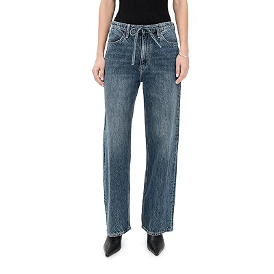rag & bone Jeans Phoebe de Tiro Ancho con Cordón para Mujer, Delcan, S