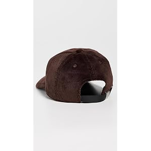 Gorra de Béisbol rag & bone Women's Harlow de Pana, Olive Suede, One Size