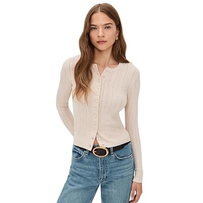 Cardigan Merino Francesca de rag & bone para Mujer, Oatmeal, S