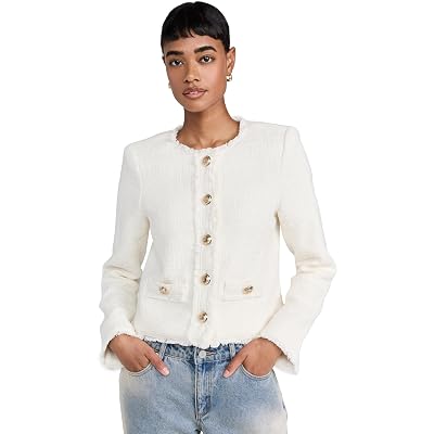 Cinq `a Sept Chaqueta Christie para Mujer, Gardenia, 6
