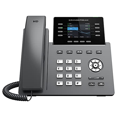 Teléfono IP Grandstream GRP2624 | 8 Líneas, 6 Cuentas SIP | Pantalla a Color de 2.8 Pulgadas