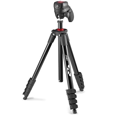 Trípode JOBY Compact Action Tamaño Completo, Negro