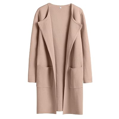 Cardigan ANRABESS para Mujer Outfits Otoño 2026 Khaki XXL