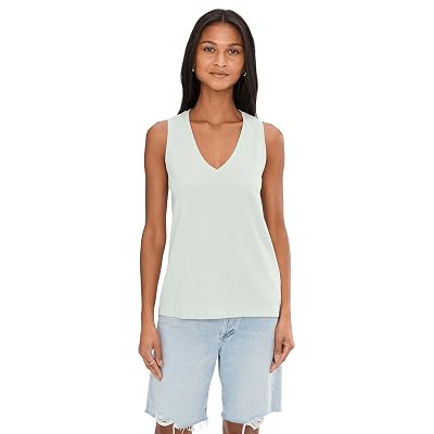 Tank V-Neck Northside para Mujer Madewell, Iced Mint, Small