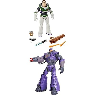 Juguetes Mattel Disney y Pixar Lightyear, Figura Buzz Lightyear, Completamente Equipada 12"