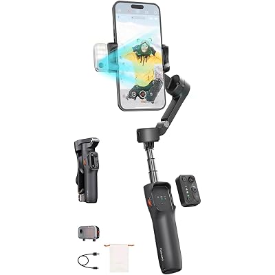 Estabilizador Gimbal hohem para Smartphone iSteady V3, Estabilizadores Portátiles para Teléfono con