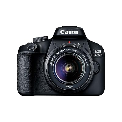 Canon EOS 4000D Kit + EF-S 18-55 DC III, 3011C003 (DC III) (Modelo Internacional)