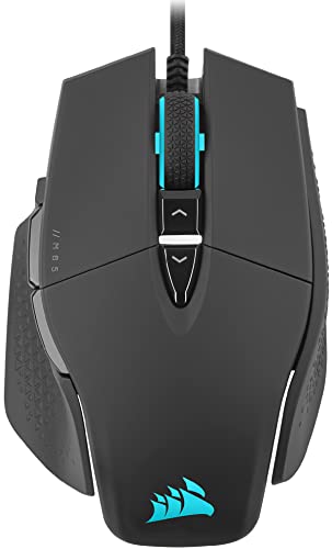 Corsair M65 RGB Ultra Wired Adjustable Weight FPS PC Gaming Mouse - Black