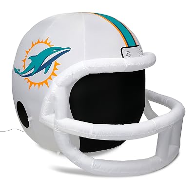 Casco Inflable para Jardín NFL de Fabrique Innovations, Miami Dolphins