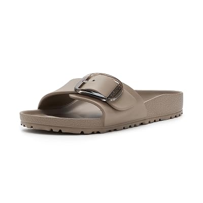 Birkenstock, Mujer, Madrid Big Buckle EVA, Gray Taupe, Mujer 10-10.5, Angosto