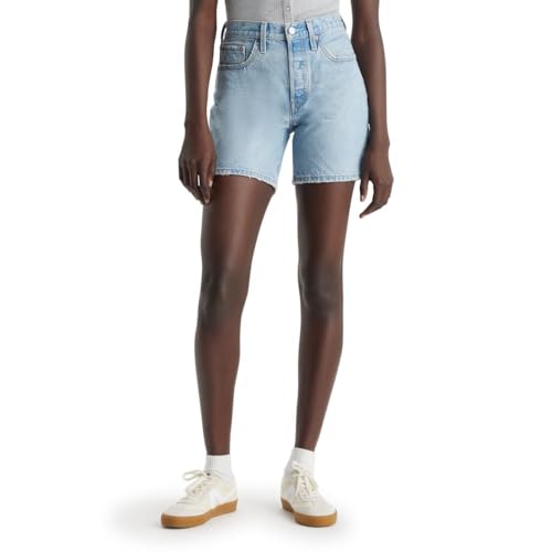 Pantalón corto Levi's Women's 501 Mid Thigh, (New) Take Off, 28