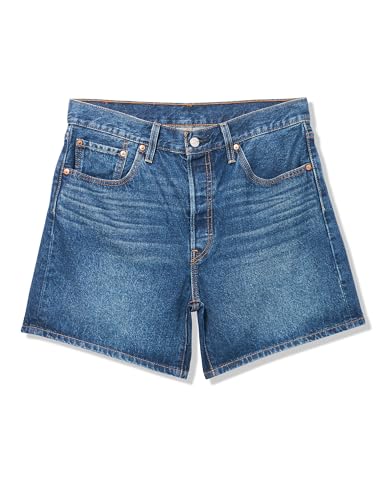 Pantalón corto Levi's Women's 501 Mid Thigh, (New) Pleased to Meet You, 28