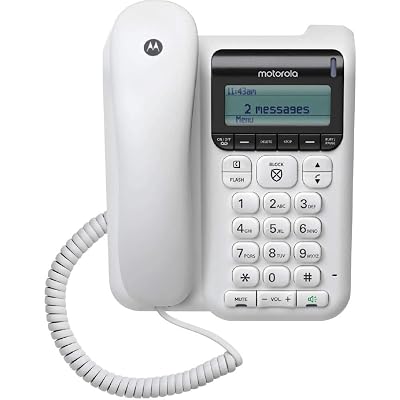 Teléfono Motorola MOTO-CT610 con Cable; Contestadora Automática