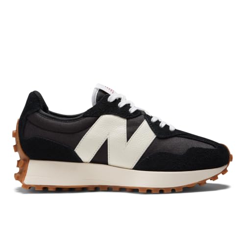 Tenis New Balance Women's 327, Black/White, 5.5