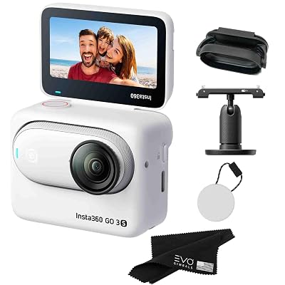 Cámara de Acción Insta360 GO 3S 4K Standard Edition - Blanco Arctic, 128GB
