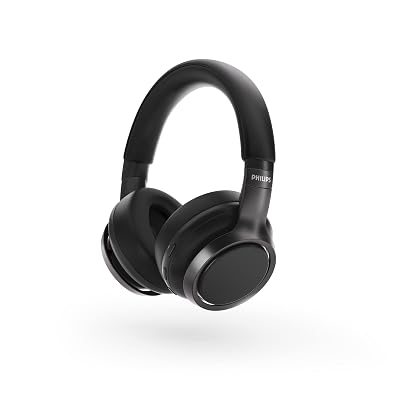 PHILIPS H9505 Auriculares Híbridos con Cancelación Activa de Ruido (ANC) Over Ear Inalámbricos Bluetooth