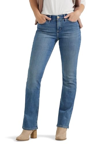 Jeans Lee Ultra Lux Comfort con Flex Motion Bootcut para Mujer Majestic 14 Medium