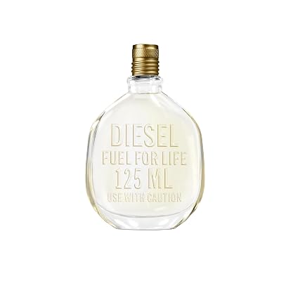 Diesel Fuel for Life Eau de Toilette Spray Perfume for Men, 4.2 Fl. Oz.