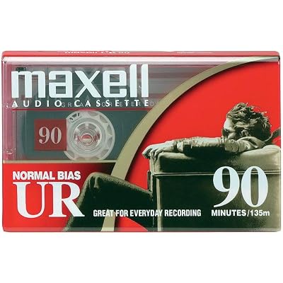 Maxell 108510 Normal Bias-Ur, humo
